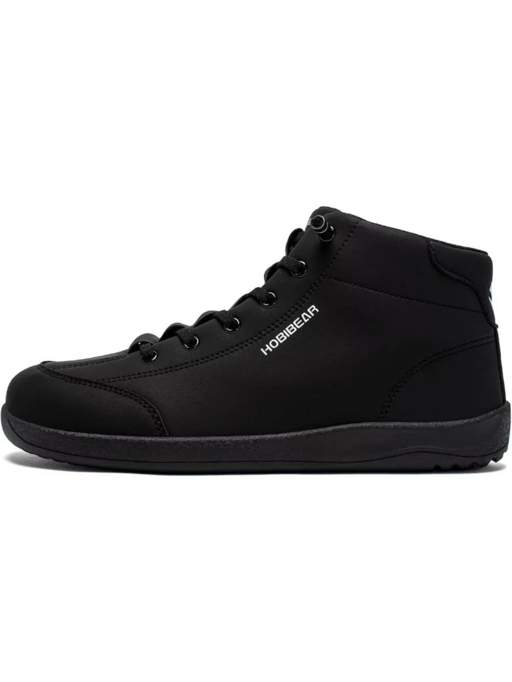 Stylish Leather Barefoot Boots | Zero-Drop Minimalist Mid Top Walking Shoes